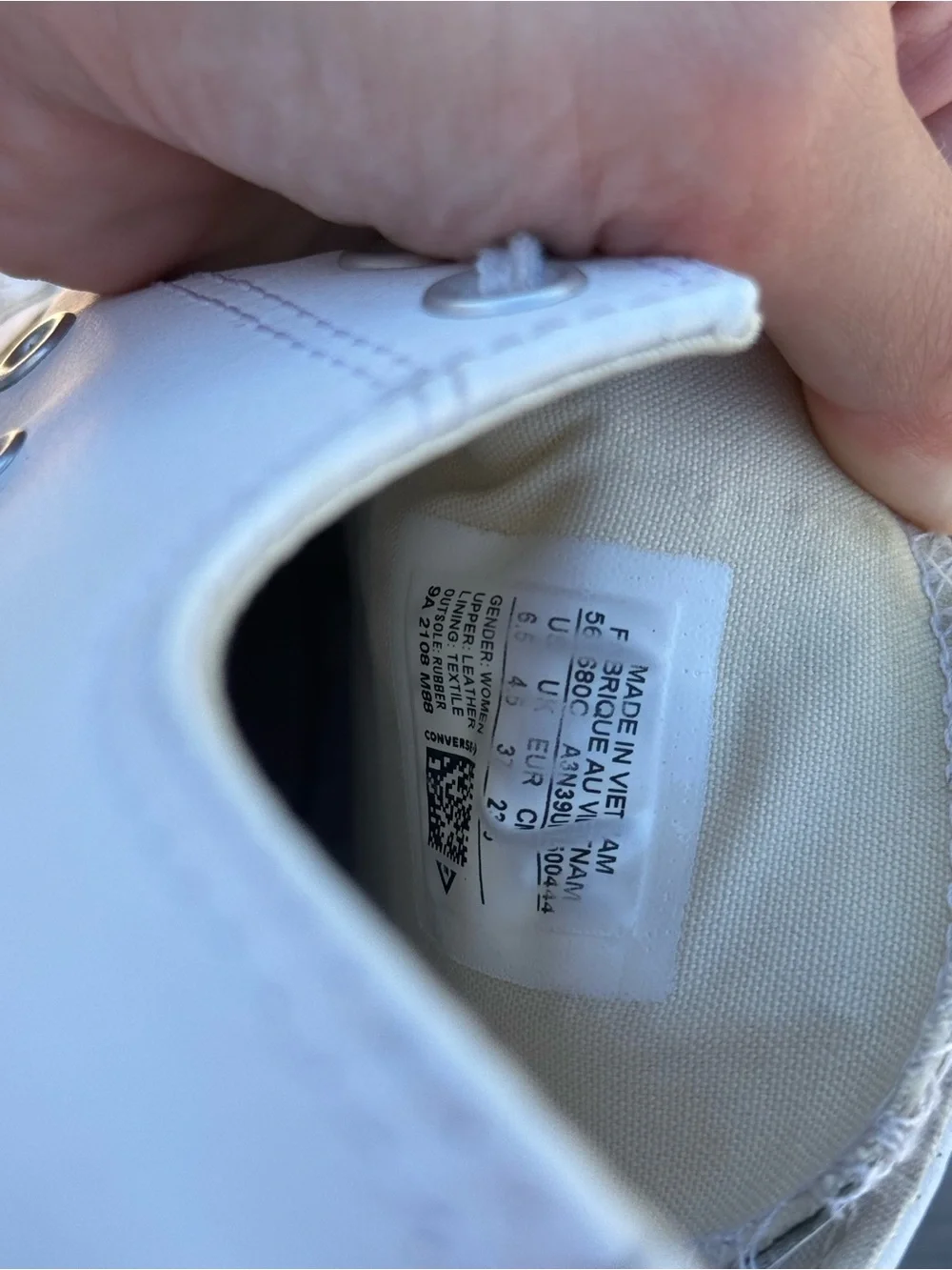 Converse Women's Low-Top Canvas Sneakers in White